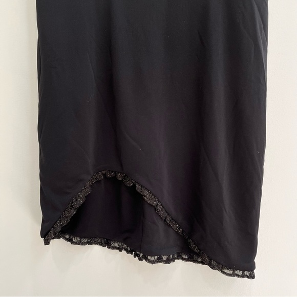 H:OURS x REVOLVE El Dorado Mini Dress in Black Gold Glitter Bustier Top Large - Picture 4 of 10